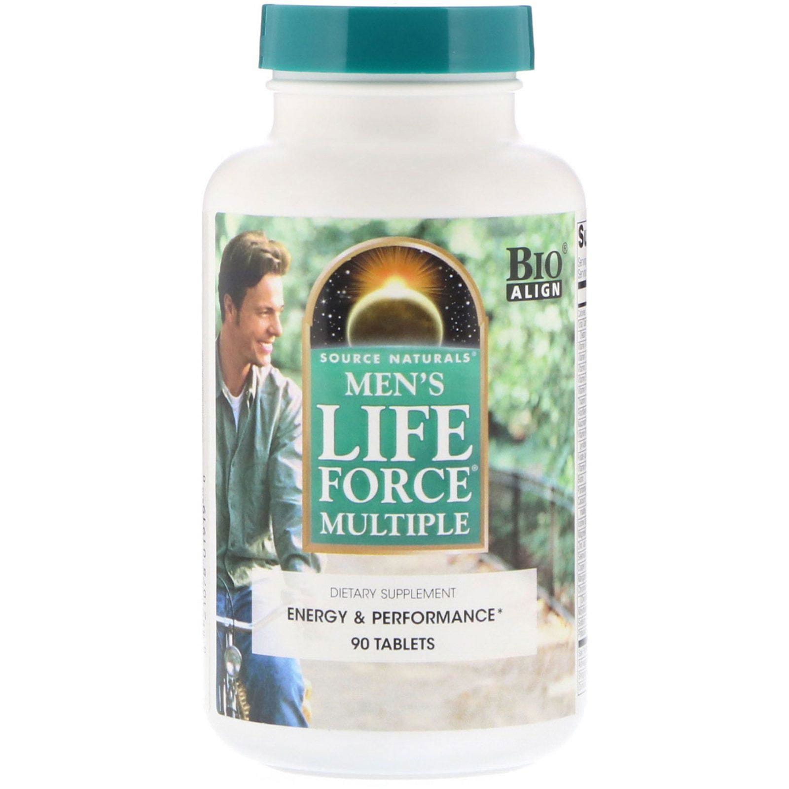Source Naturals, Life Force Múltiple para Hombres, 90 Tabletas