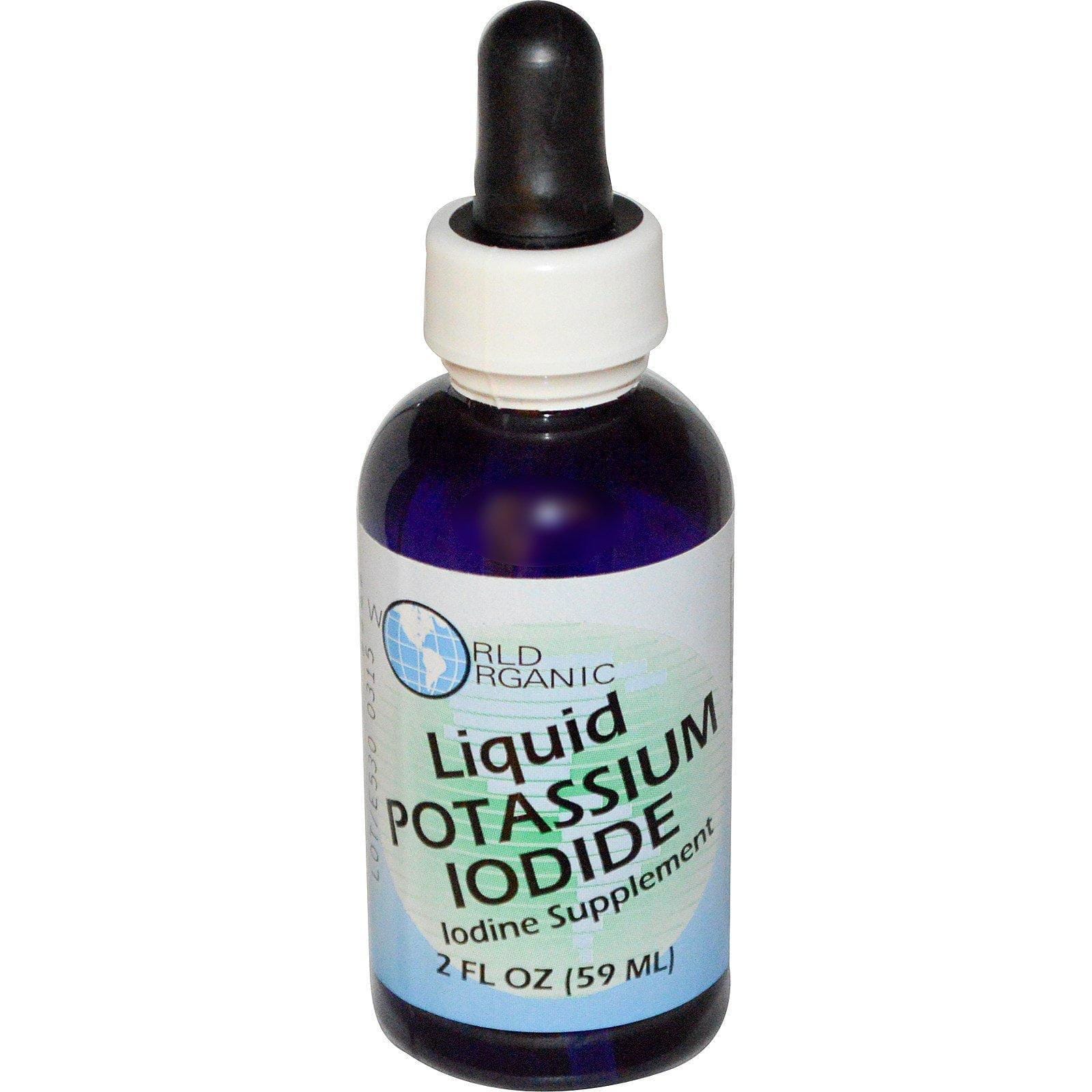 World Organic, Yoduro de Potasio Líquido, 2 fl oz (59 ml)