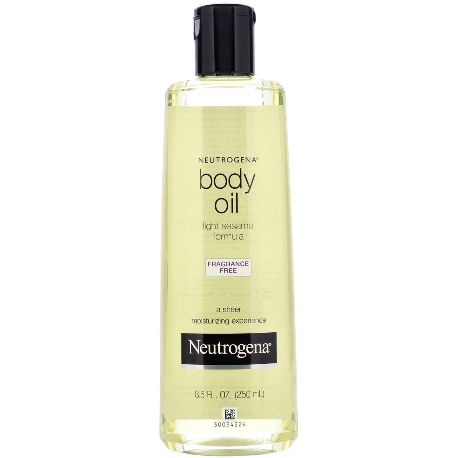 Neutrogena, Aceite corporal, sin fragancia, 8.5 fl. oz. (250 ml.)