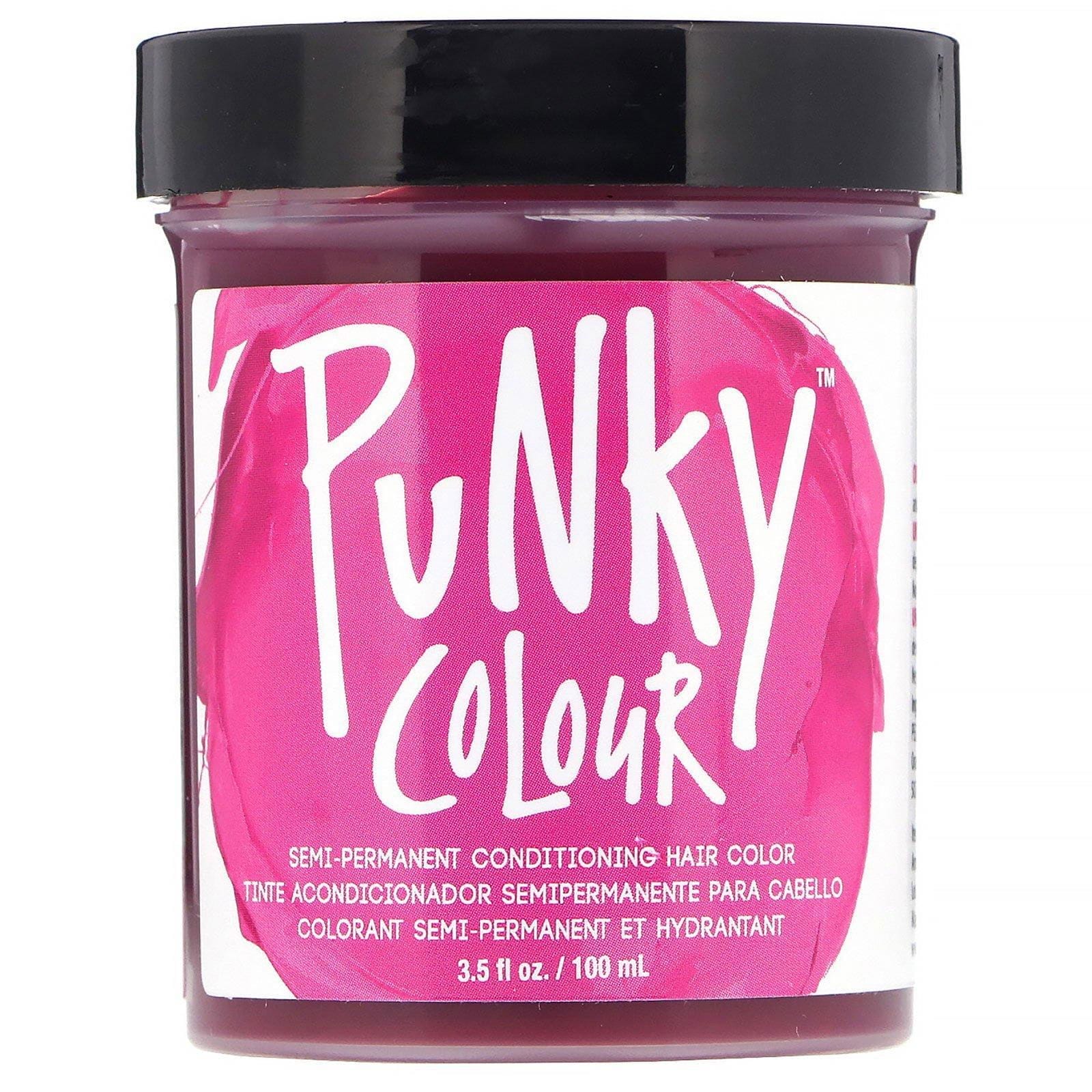Punky Colour, Tinte para el cabello acondicionador semipermanente, Rosa flamenco, 100 ml (3,5 oz. líq.)