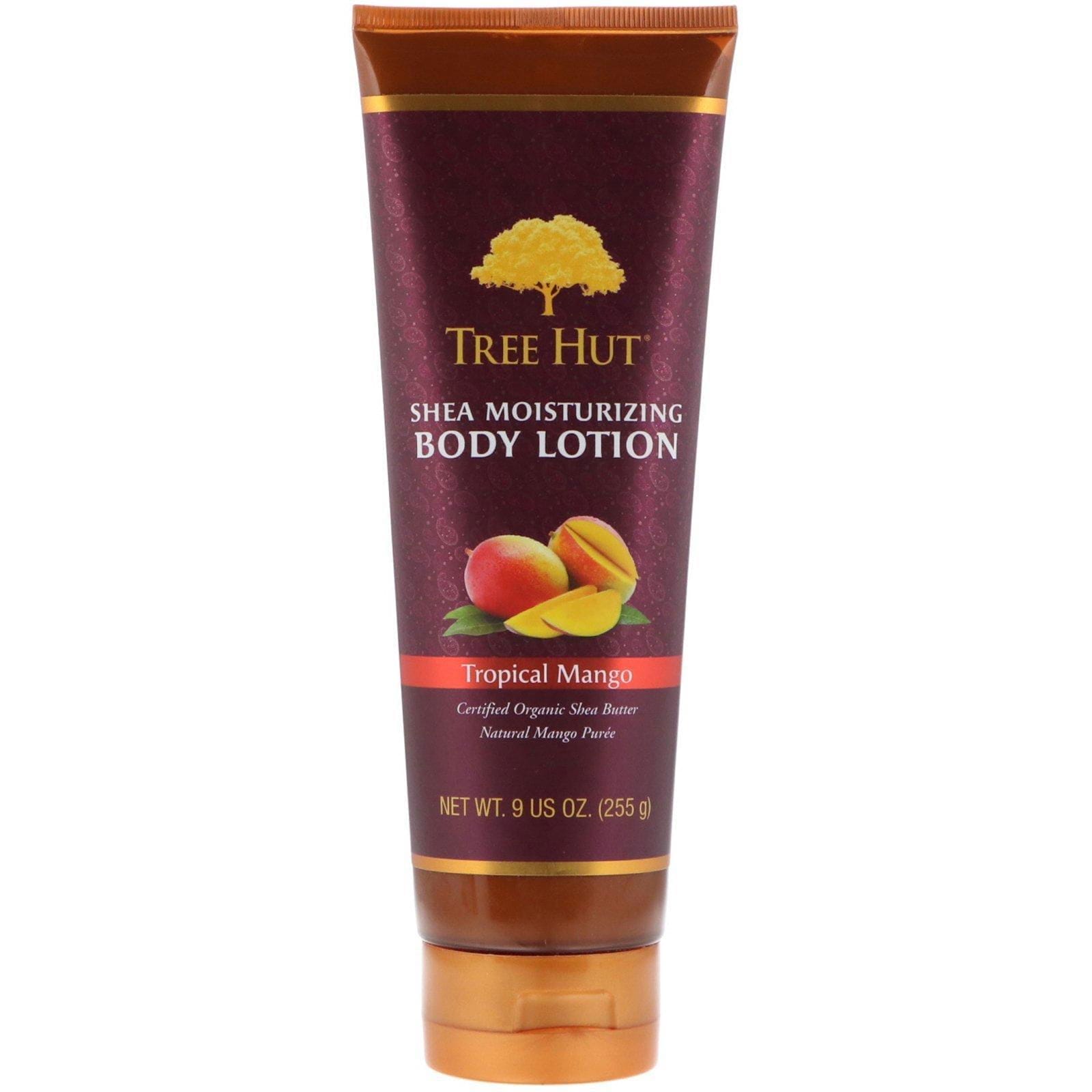 Tree Hut, Loción humectante de karité para el cuerpo, mango tropical, 9 oz (255 g)