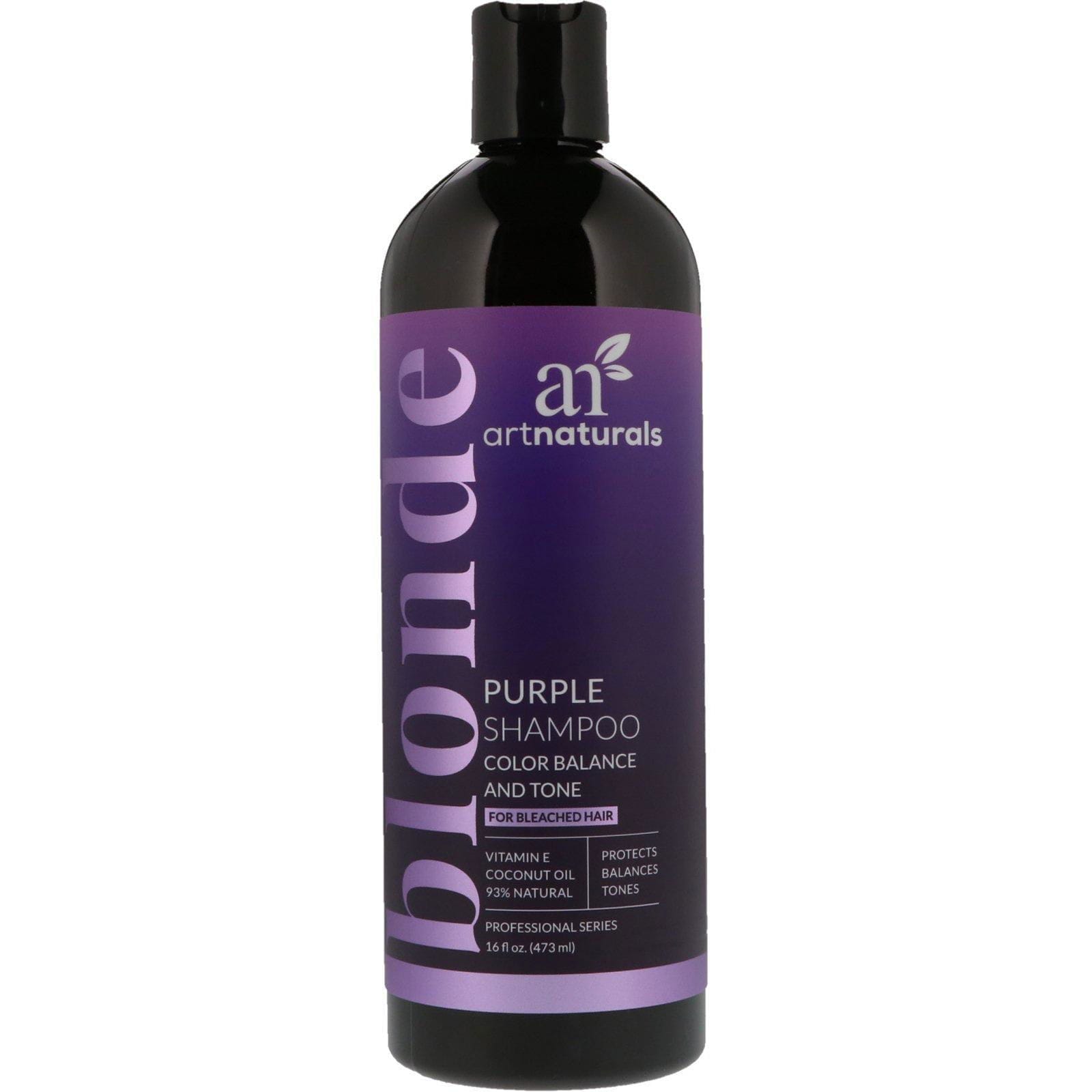 Artnaturals, Champú púrpura, balance color y tono, 16 fl. Oz (473 ml)
