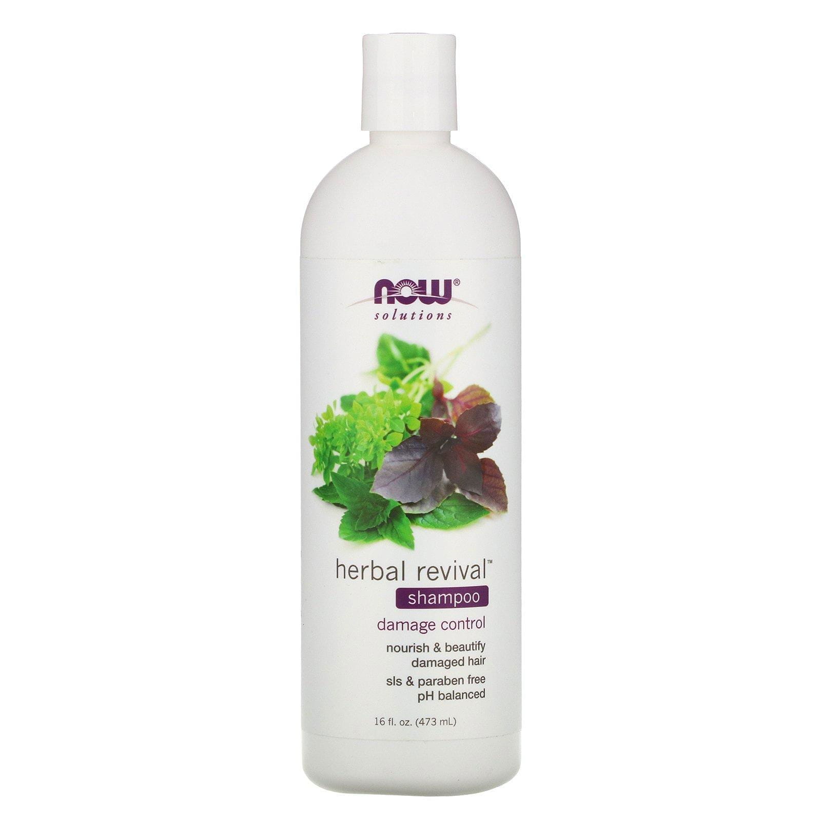 Now Foods, Solutions, Champú herbal para avivamiento, 16 fl oz (473 ml)