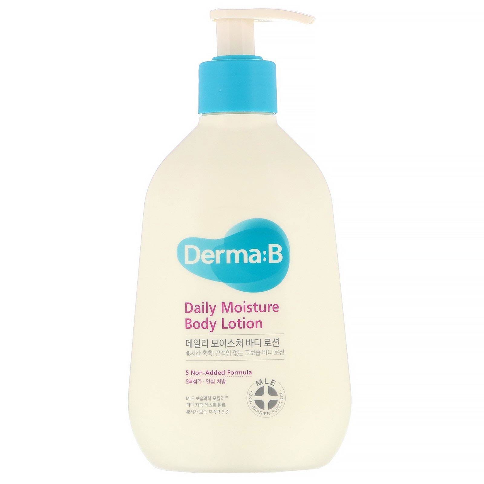 Derma:B, Loción corporal humectante diaria, 8,7 oz. líq (257 ml)