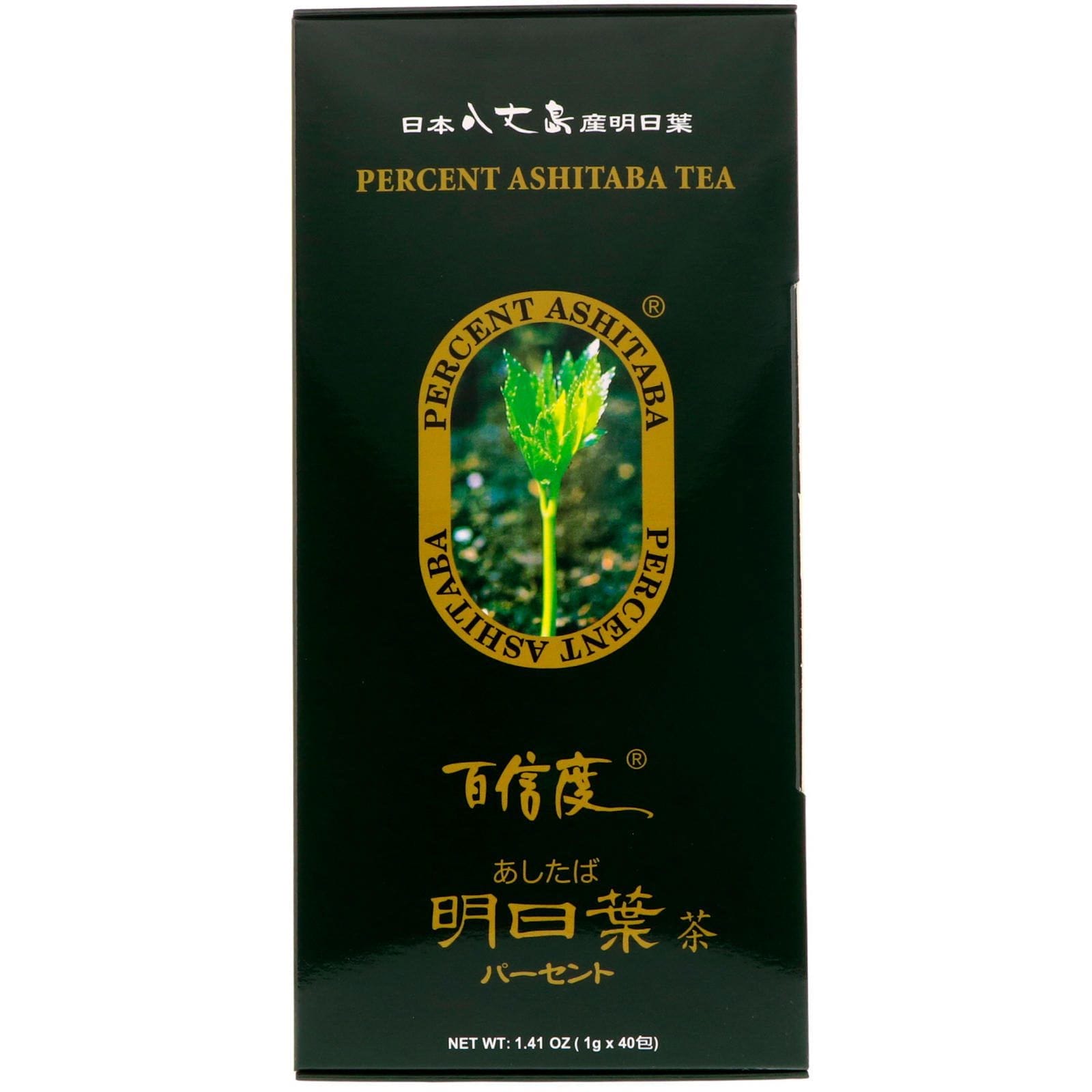 Percent Ashitaba, Té Percent Ashitaba, 40 bolsitas, 40 g (1.41 oz)