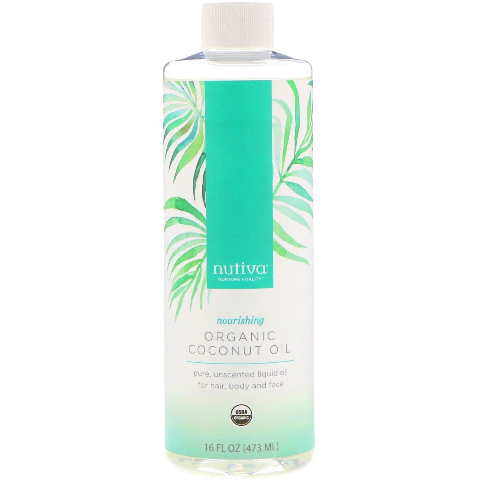Nutiva, Aceite de coco orgánico, 16 fl oz (473 ml)