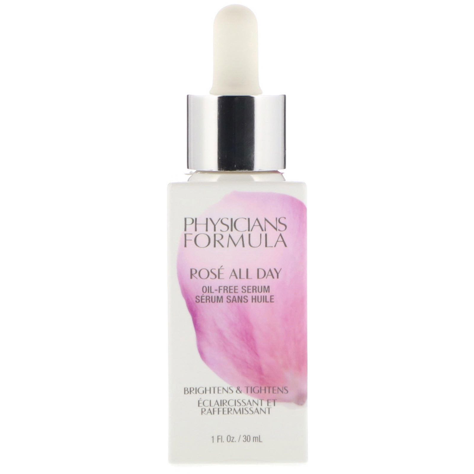 Physicians Formula, Rosa Todo el Día, suero sin aceite, 1.0 fl. Oz (30 ml)
