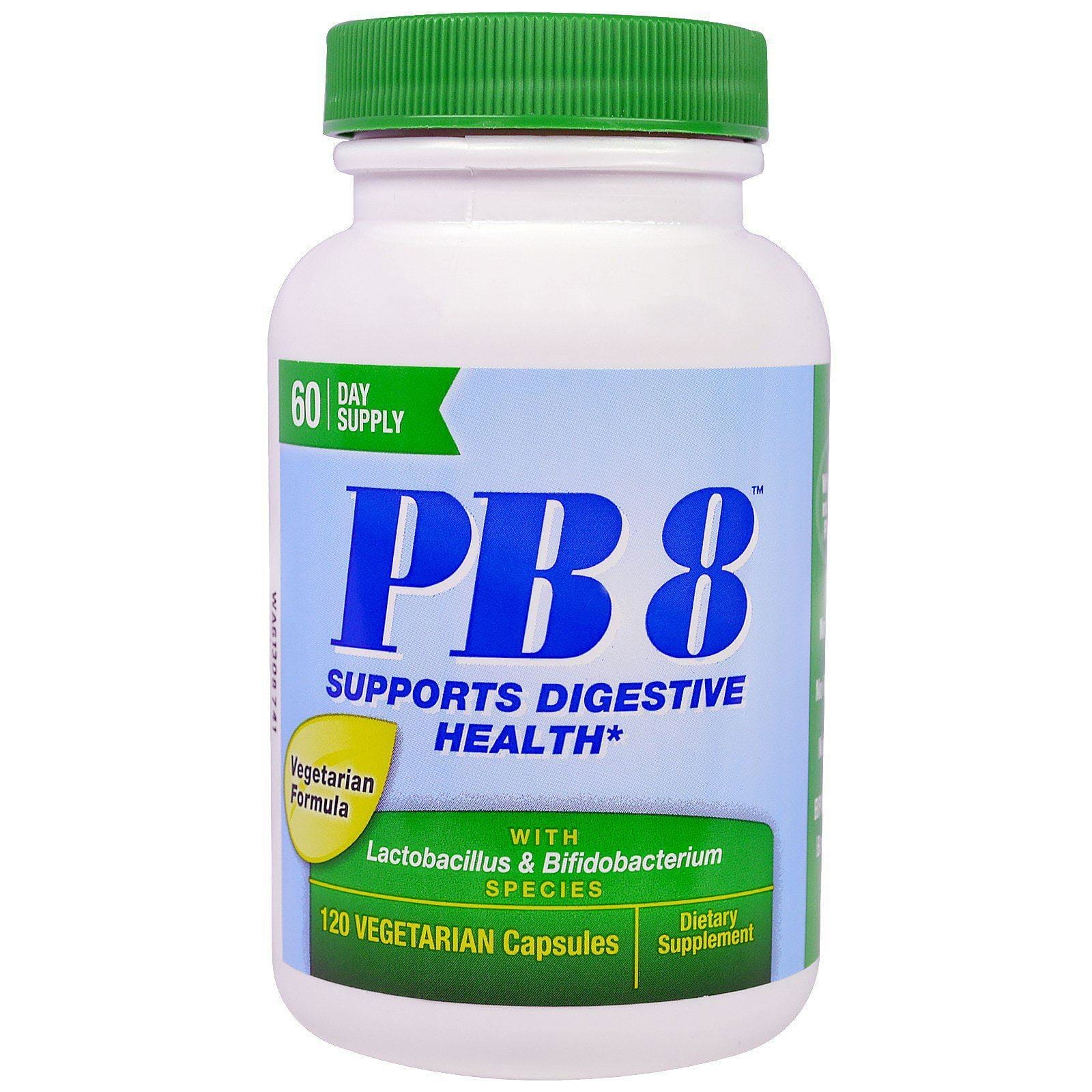 Nutrition Now, PB 8 con Lactobacillus y Bifidobacterium, 120 cápsulas vegetales