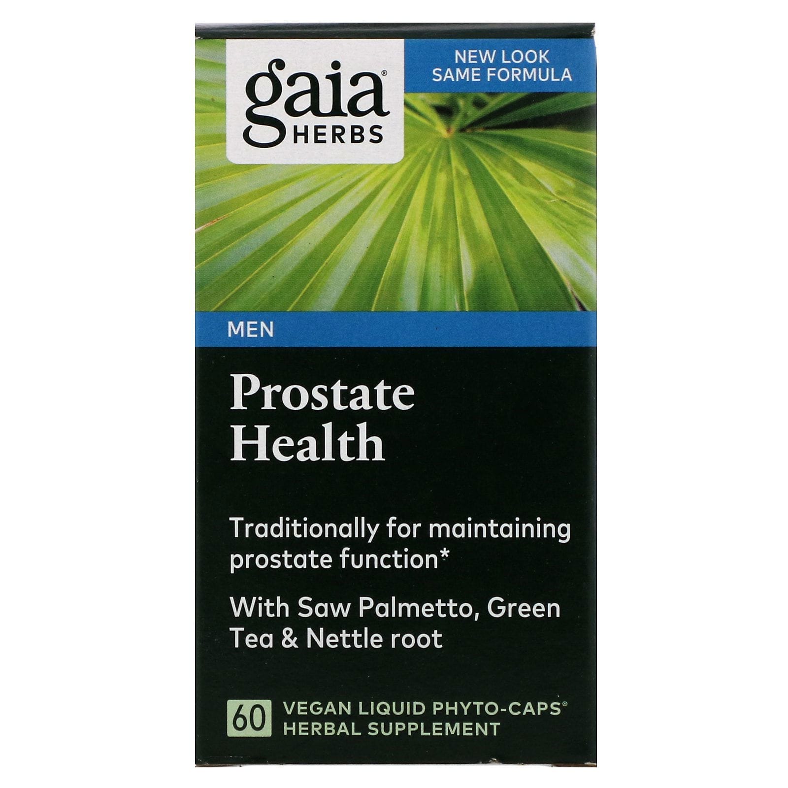 Gaia Herbs, Prostate Health, 60 cápsulas Liquid Phyto-Caps veganas