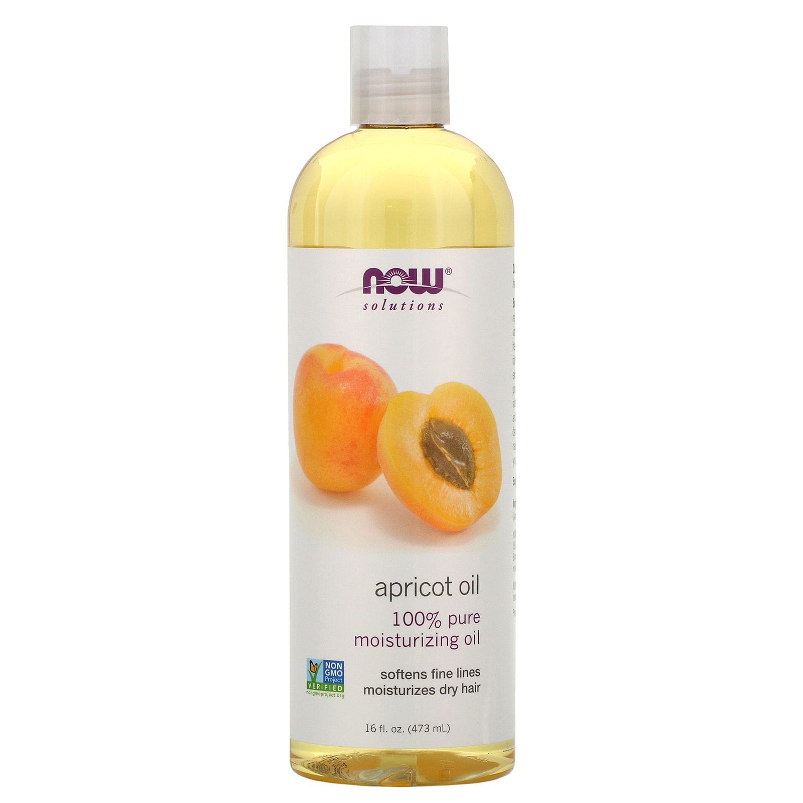 Now Foods, Solutions, Aceite de Albaricoque, 16 fl oz (473 ml)