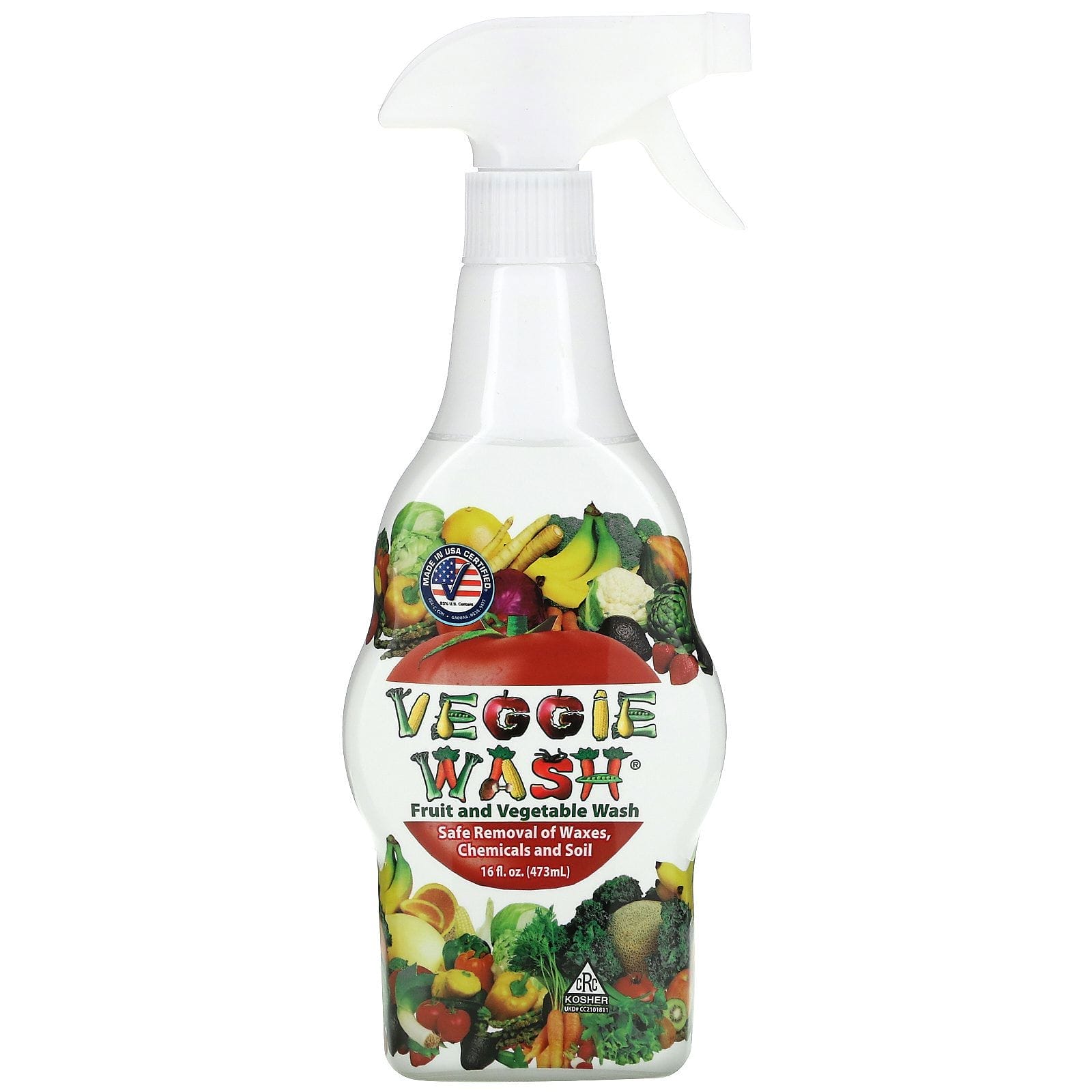 Citrus Magic, Veggie Wash, Fruit and Vegetable Wash, 16 fl oz (473 ml)