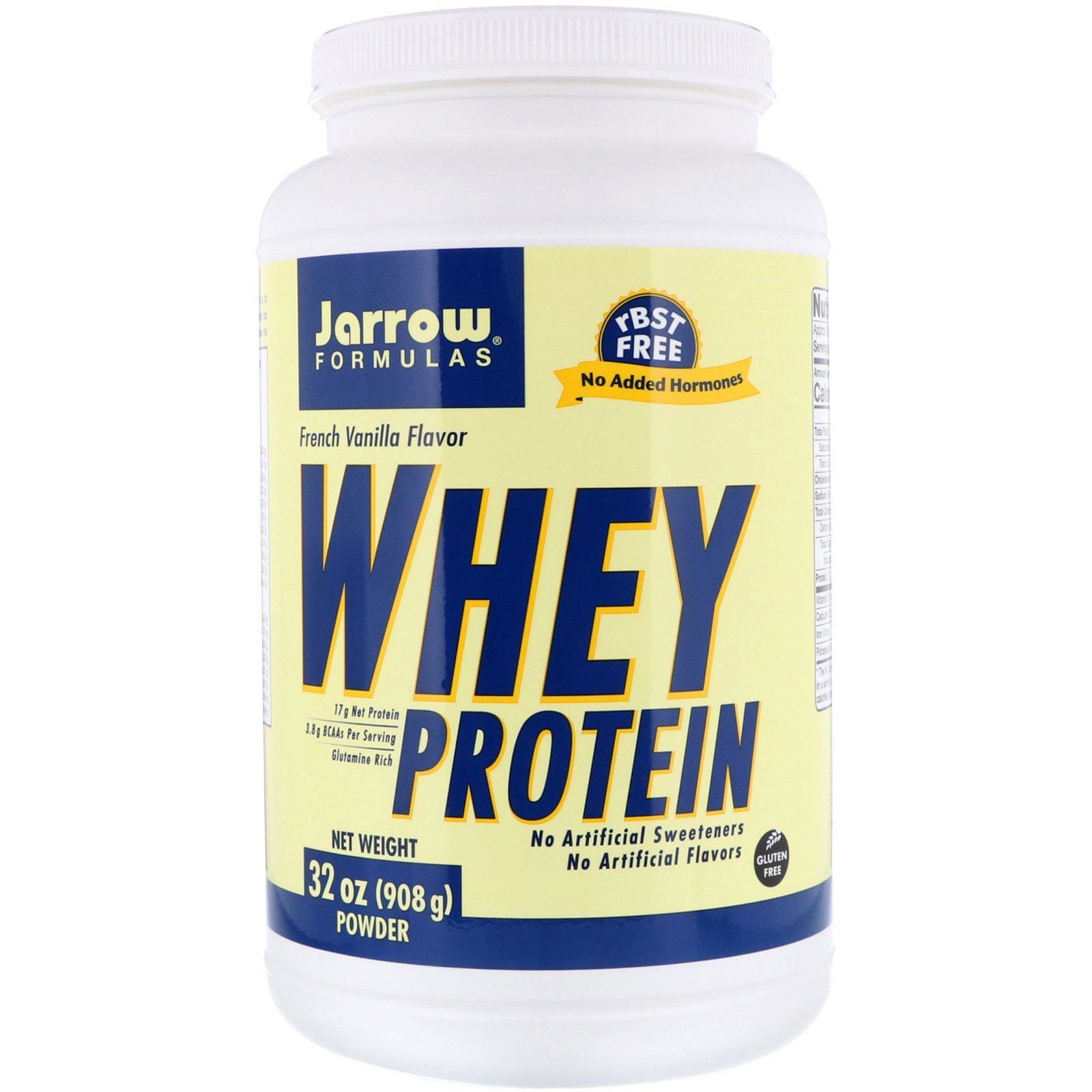 Jarrow Formulas, Proteína de suero, vainilla francesa, 32 oz (908 g)