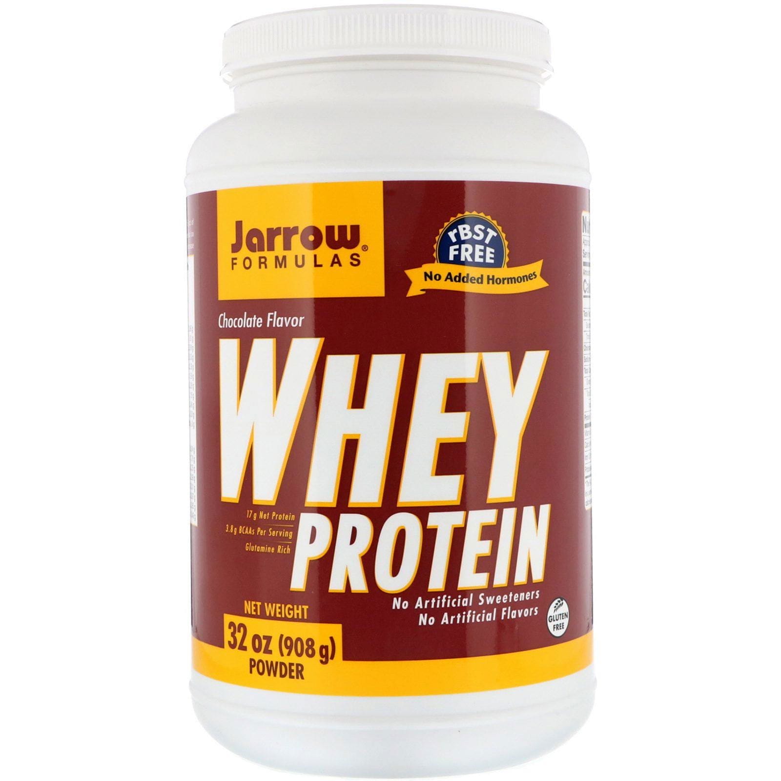 Jarrow Formulas, Proteína de suero, polvo sin filtrar, Chocolate, 32 oz (908 g)