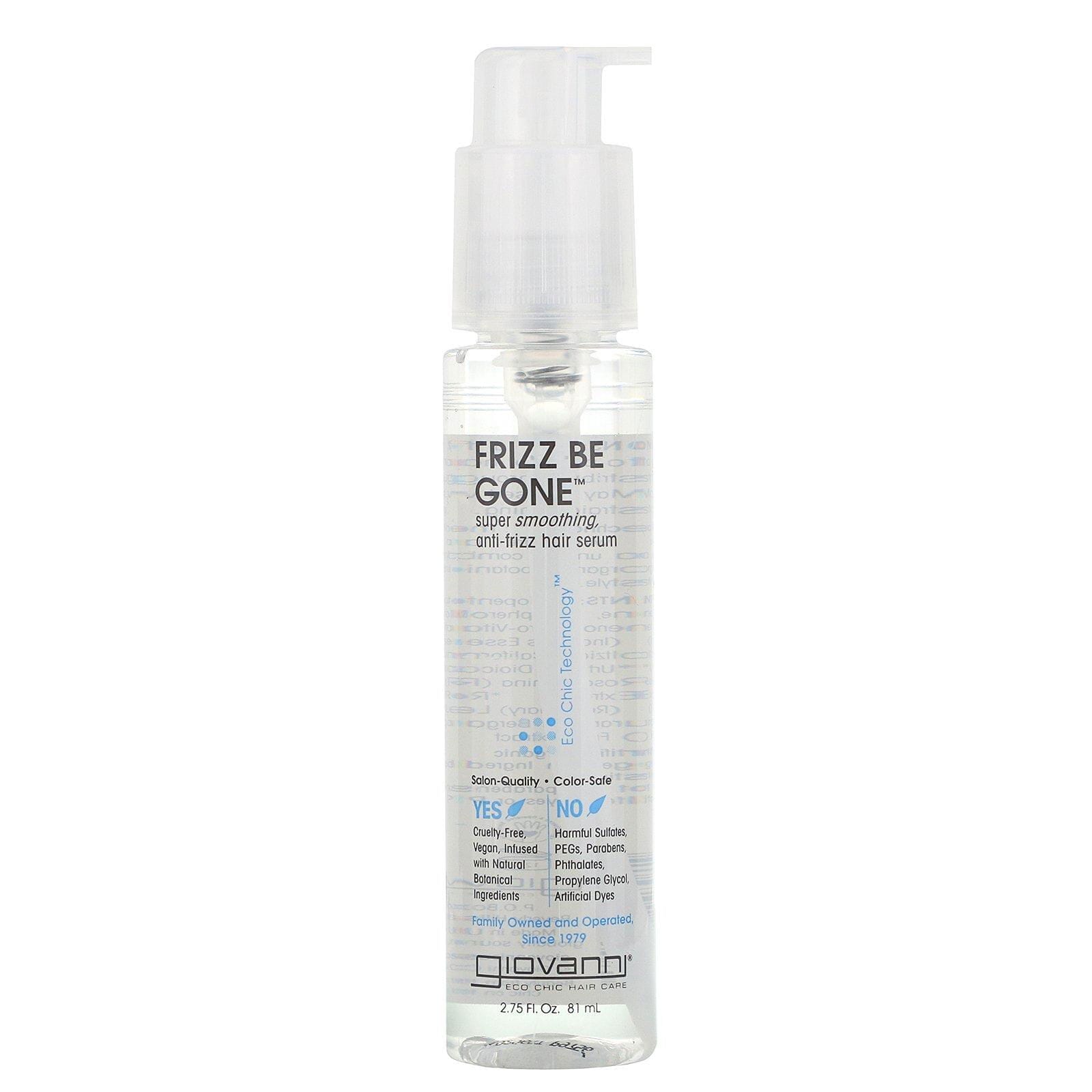 Giovanni, Sérum Capilar Anti-Frizz, Super Alisador, Frizz Be Gone, 2.75 fl oz (81 ml)