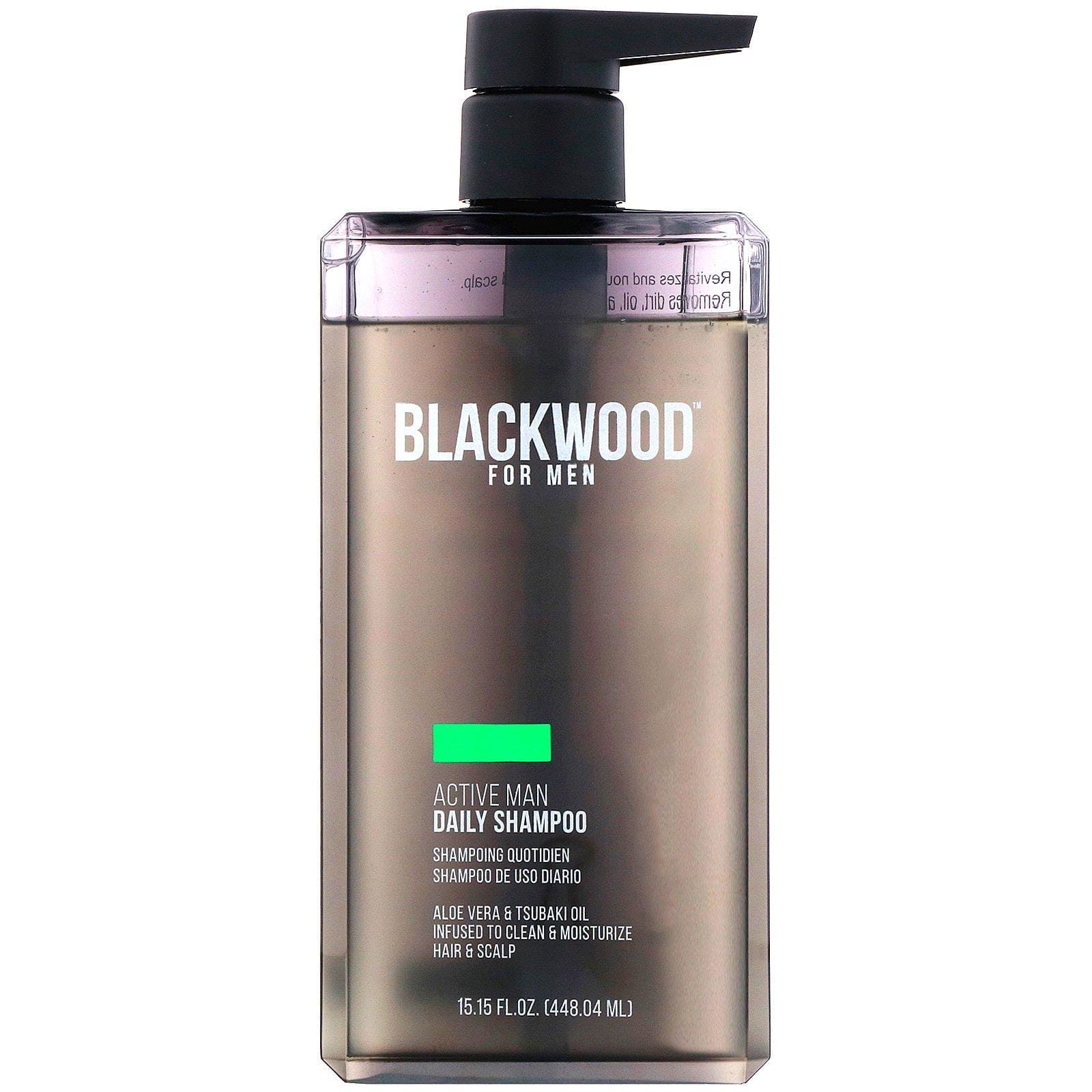Blackwood For Men, Active Man, Champú de uso diario, Para hombres, 448,04 ml (15,15 oz. líq.)