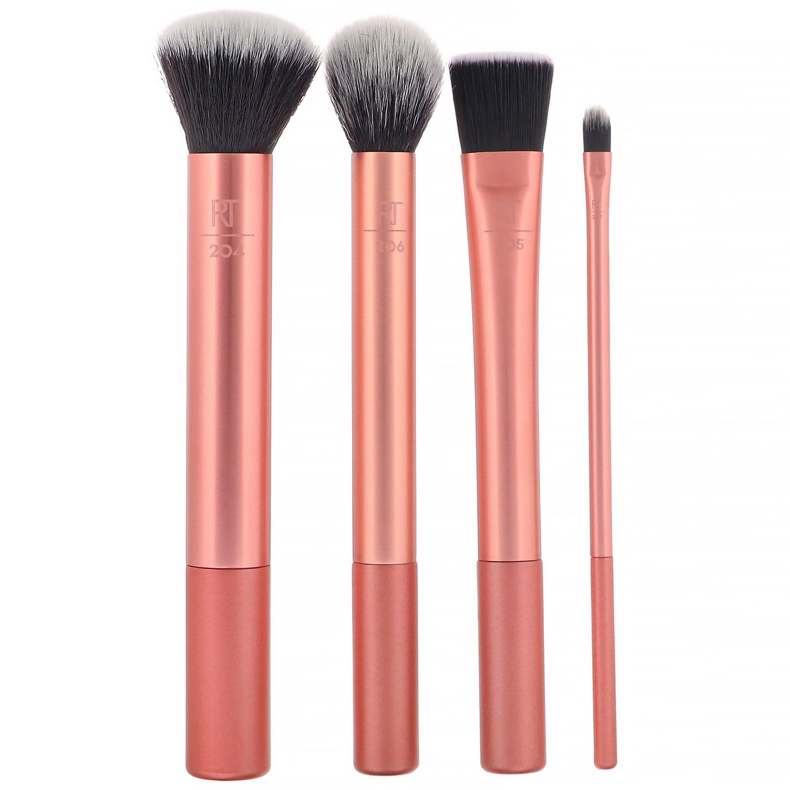 Real Techniques, Set de brochas para un maquillaje impecable, Set de 5 piezas