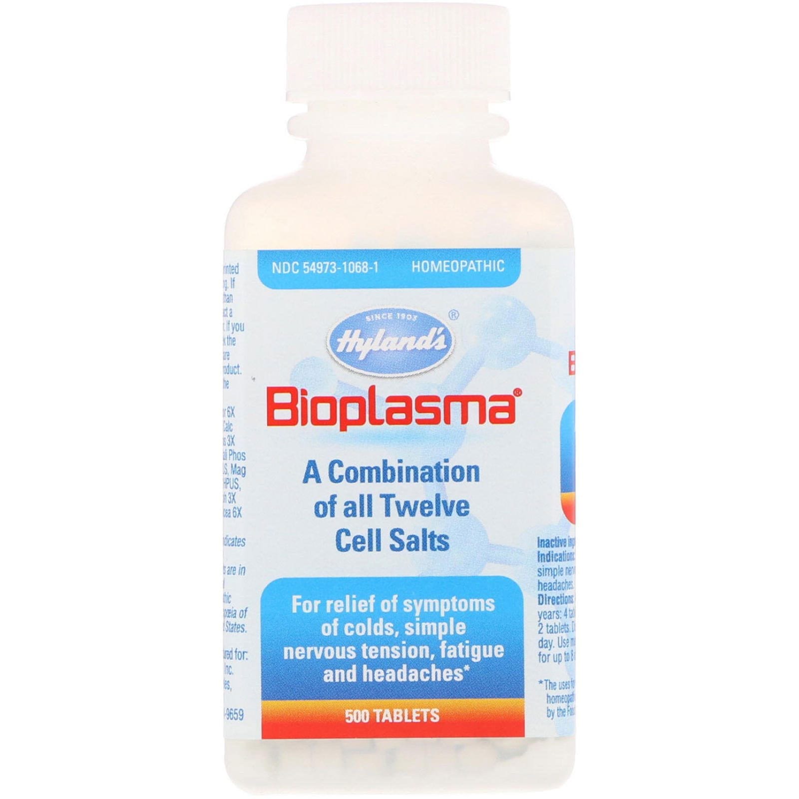 Hyland's, Bioplasma, 500 Comprimidos