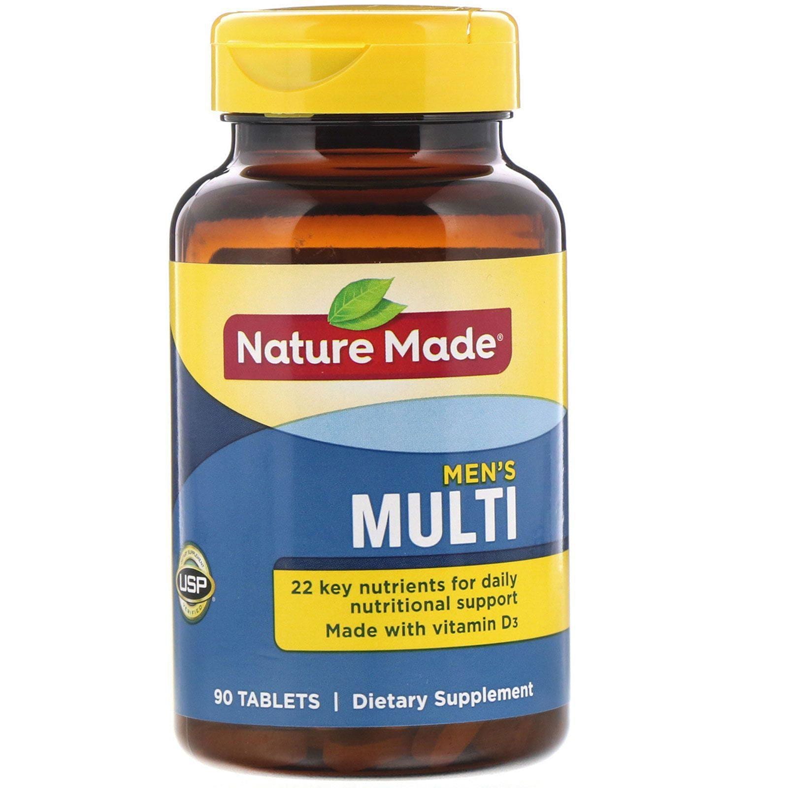 Nature Made, Multi para Hombres, 90 comprimidos