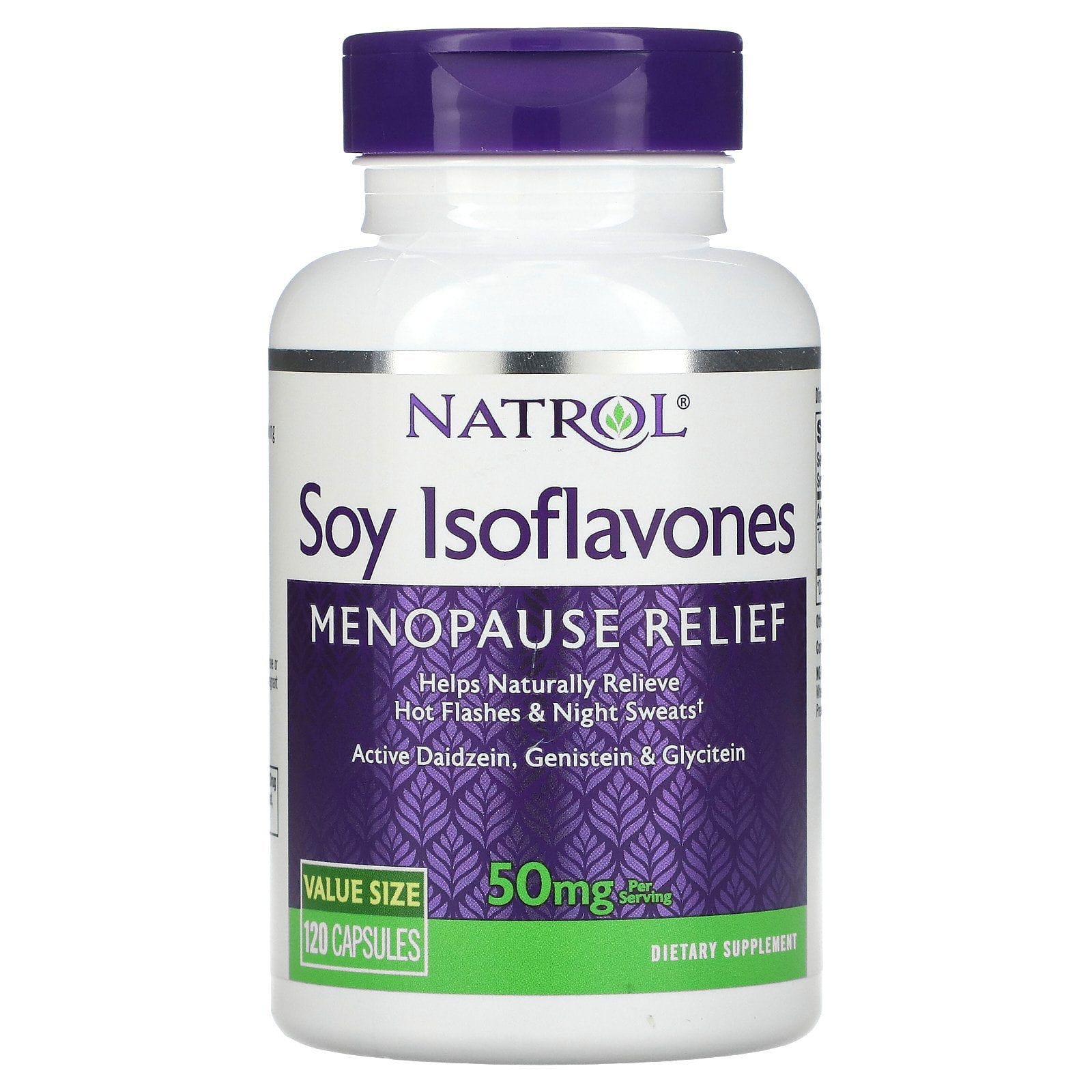 Natrol, Isoflavonas de soya, 50 mg, 120 cápsulas