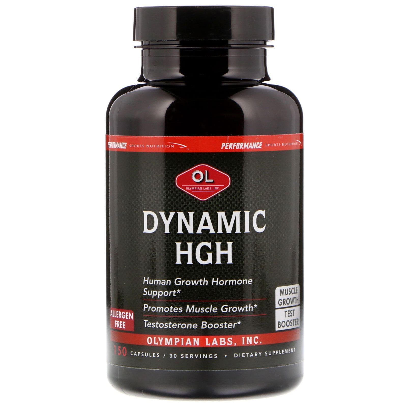 Olympian Labs, Dynamic HGH, 150 Cápsulas
