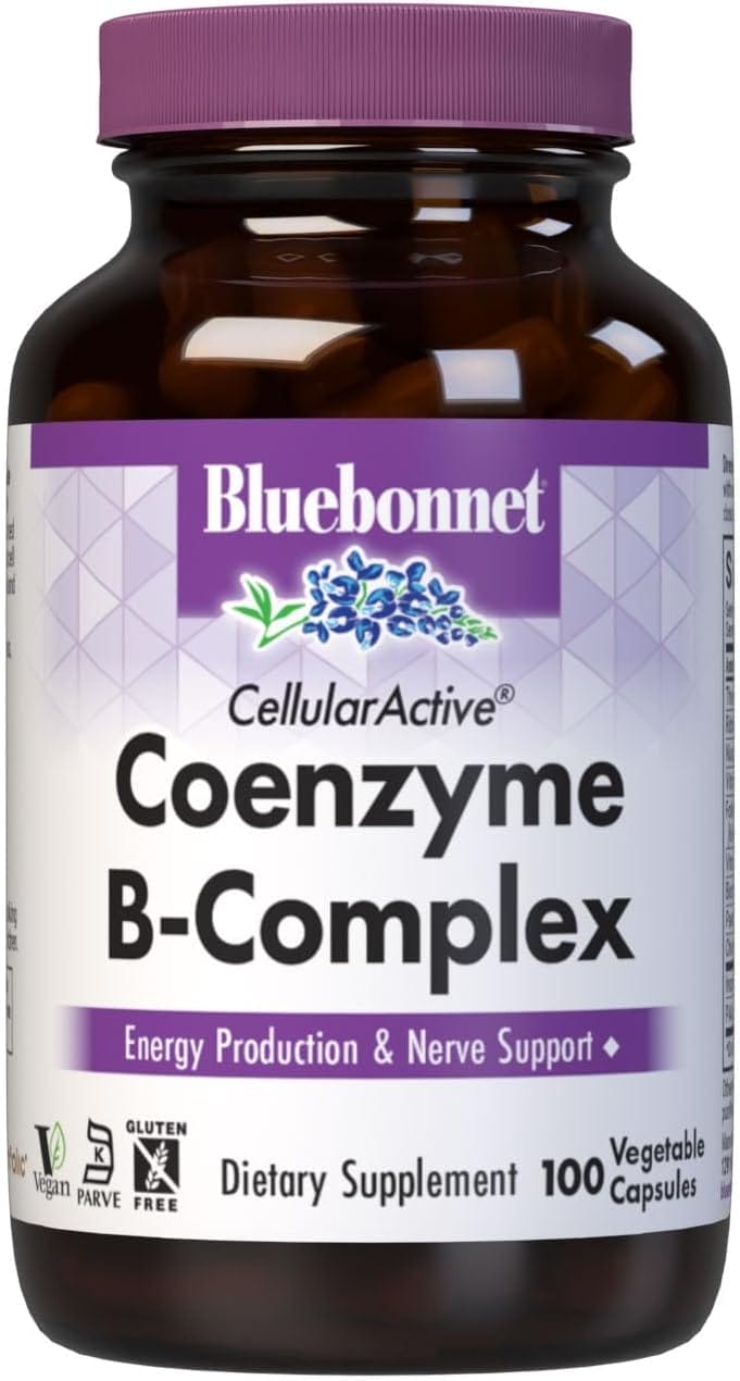 Bluebonnet Nutrition, Cellular Active Coenzyme B-Complex, 100 caps