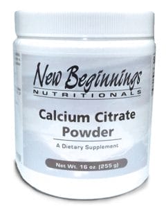Calcium Citrate Powder(16 oz) ON SALE!