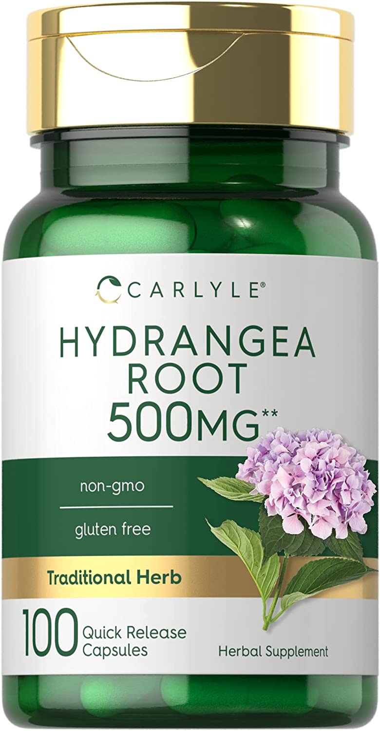 Carlyle Hydrangea Root Capsules, 500mg, 100Caps