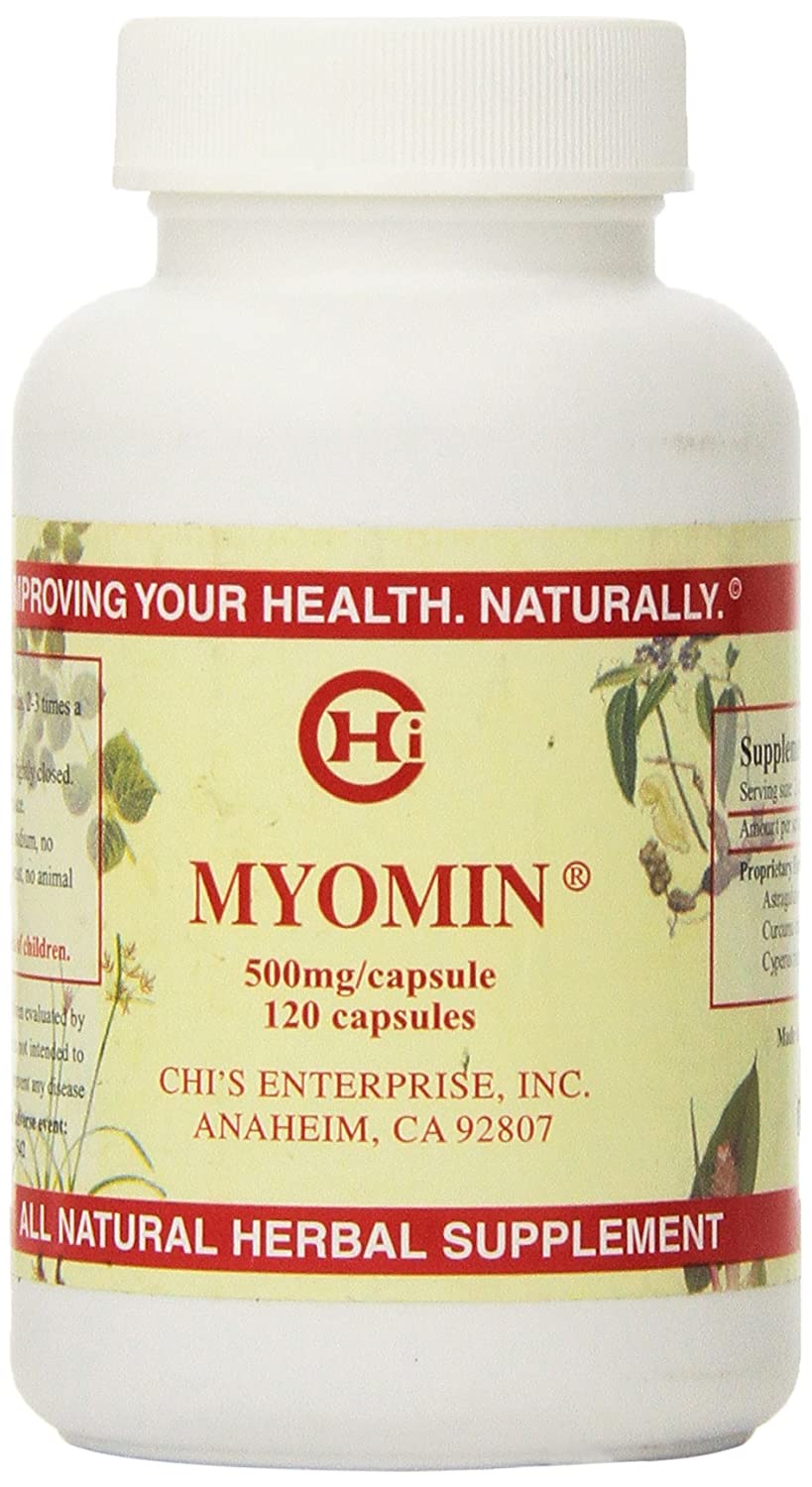 Chi's Enterprise, Myomin, 500mg, 120 cápsulas