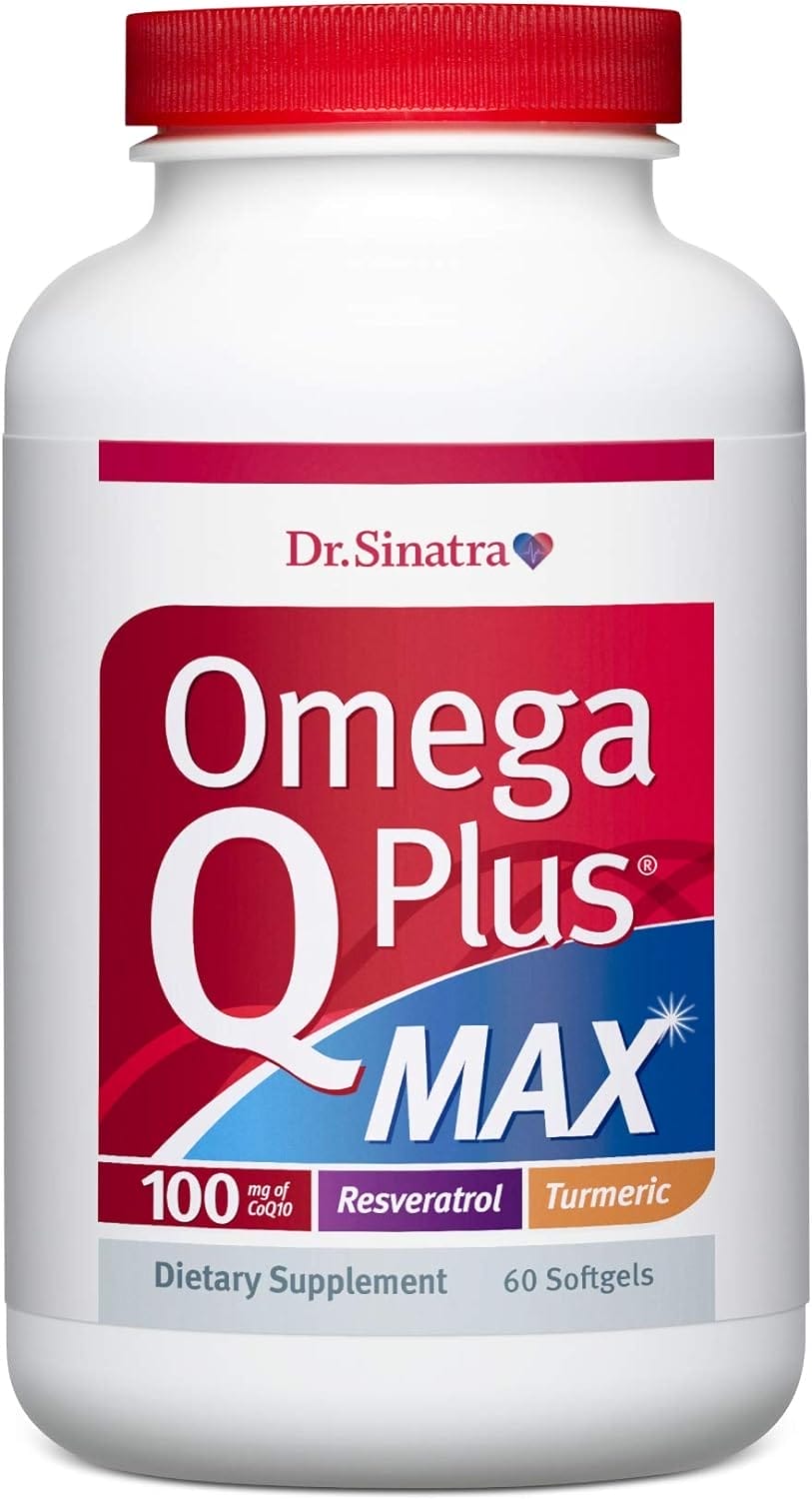 Dr. Sinatra Omega Q Plus MAX, 100 mg, 60 Softgels