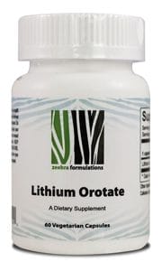 Lithium Orotate 10 mg (60 caps)