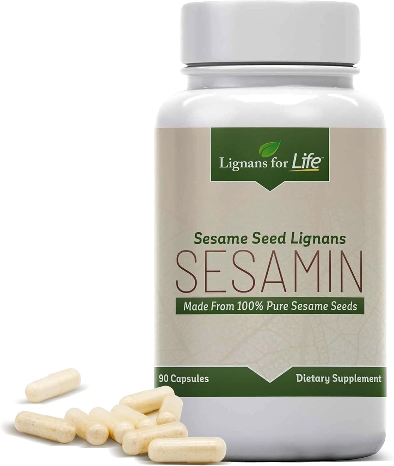 Lignans For Life Sesame Extract, 540 mg, 90 caps