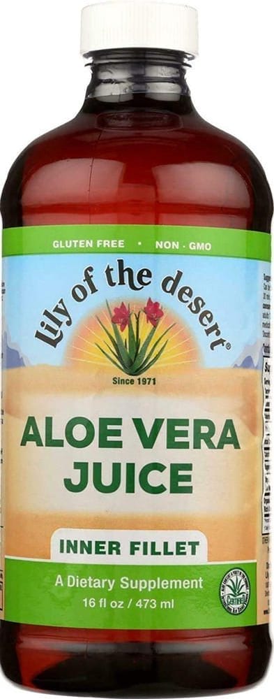 Jugo de aloe vera (Orgánico), 16 fl oz (473 mL) Botella/Frasco