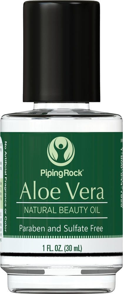 Aceite de aloe vera 100 % puro - Aceite de belleza, 1 fl oz (30 mL) Botella/Frasco