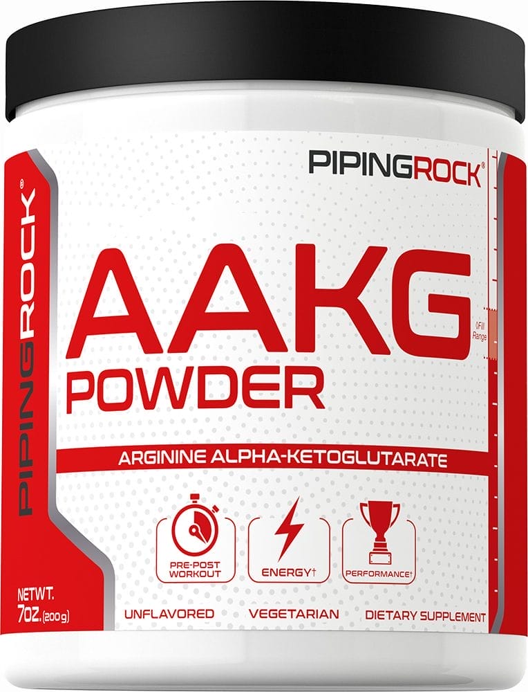 Arginine AAKG Powder-Nitric Oxide Enhancer, 7 oz (200 g) Bottle