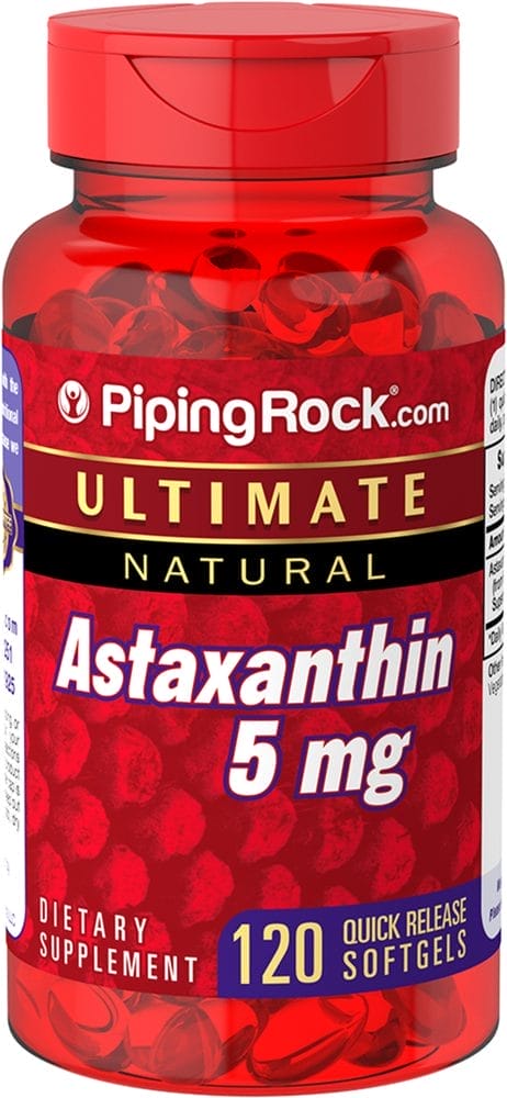 Astaxanthin, 5 mg, 120 Quick Release Softgels