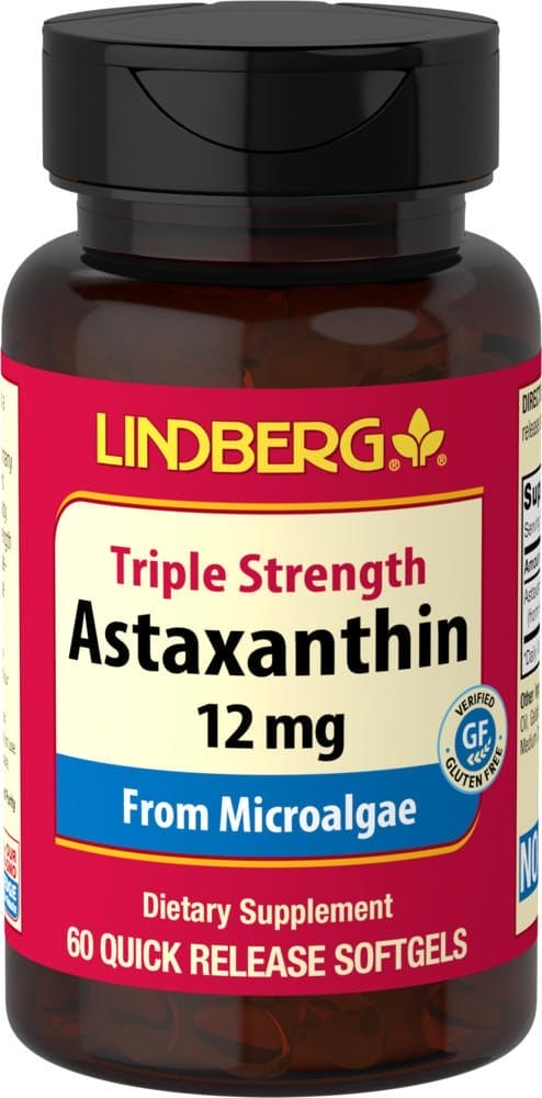 Astaxantina (triple fuerza), 12 mg, 60 Perlas