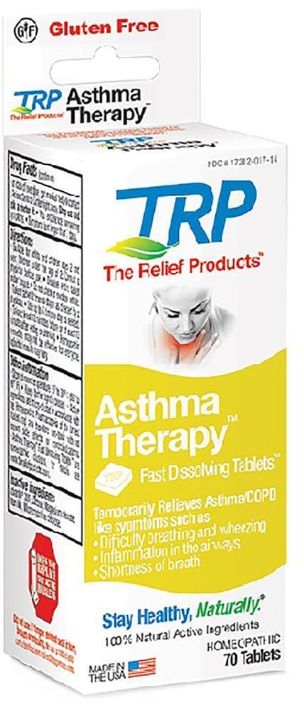 Real Relief Asthma, 70 Pastillas de rápida disolución