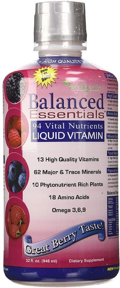 Balanced Essential Multi, 32 fl oz (946 mL) Botella/Frasco
