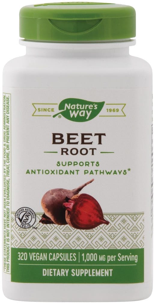 Raíz de betarraga , 500 mg, 320 Cápsulas vegetarianas