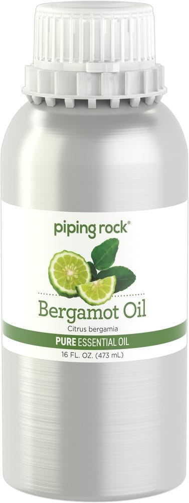 Bergamot Pure Essential Oil (GC/MS Tested), 16 fl oz (473 mL) Canister