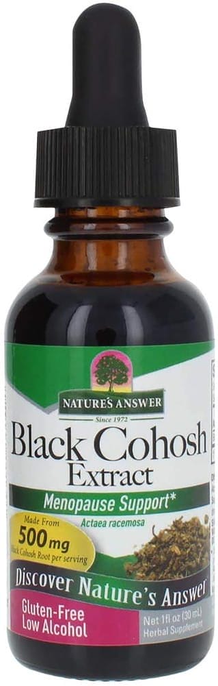 Extracto líquido de raíz de cimicifuga, 1 fl oz (30 mL) Frasco con dosificador