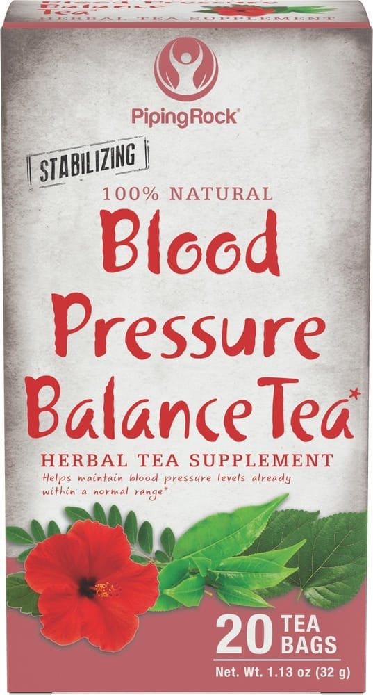 Té de hierbas para la presión arterial, 20 Bolsas de té