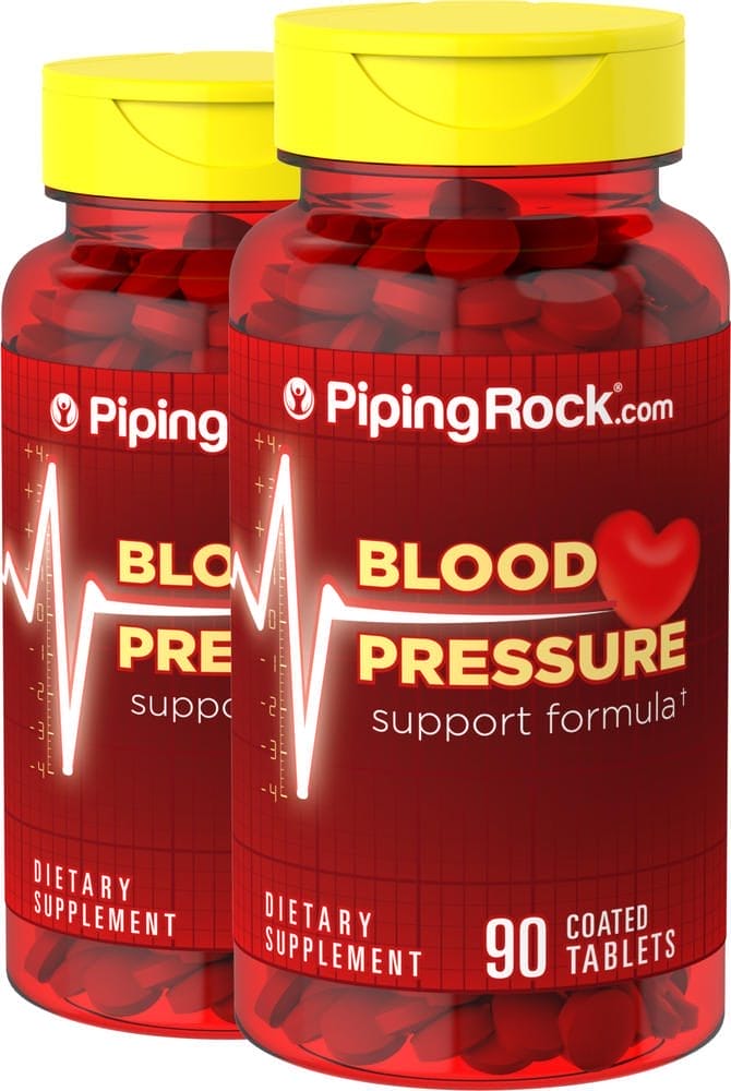 Fórmula para la presión arterial, 90 Tabletas, 2 Botellas/Frascos