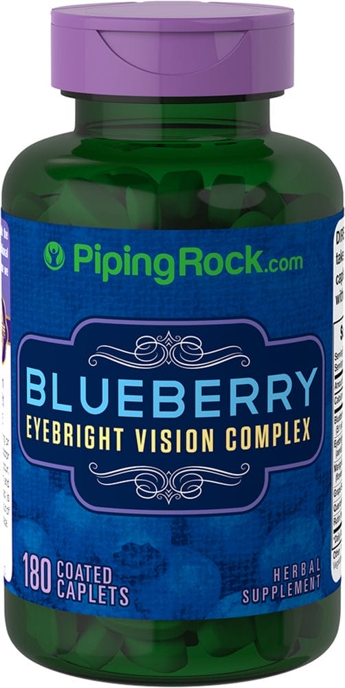 Blueberry/Eyebright Vision Complex, 180 Coated Caplets