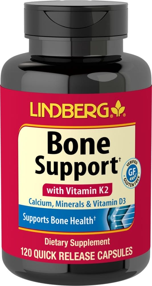 Soporte óseo con vitamina K2, 120 Cápsulas