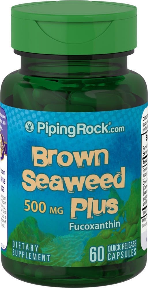 Alga marina marrón Plus (Wakame), 500 mg, 60 Cápsulas de liberación rápida