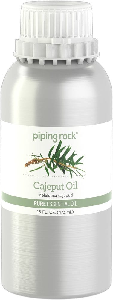 Cajeput Pure Essential Oil (GC/MS Tested), 16 fl oz (473 mL) Canister