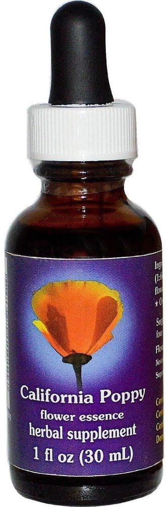 Extracto líquido de amapola de California, 1 fl oz (30 mL) Frasco con dosificador