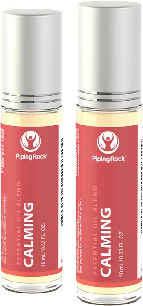 Mezcla de aceites esenciales relajantes, rolón, 10 mL (0.33 fl oz) Roll-On, 2 Botellas con rolón
