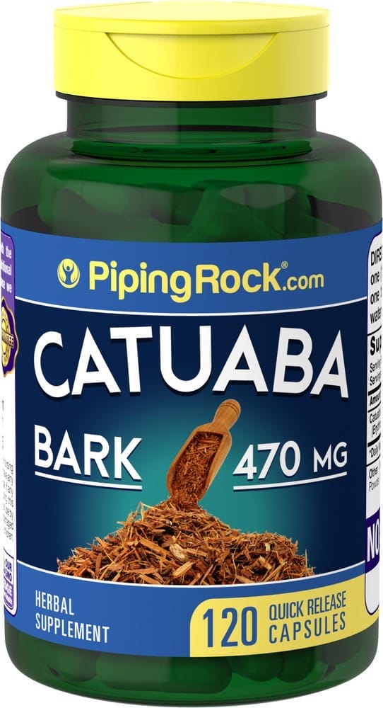 Corteza de catuaba , 470 mg, 120 Cápsulas de liberación rápida
